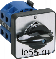 Переключатель кулачковый ПКП63-13 /У 63А "откл-вкл" 3Р/400В  ИЭК