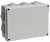 Коробка КМ41243 распаячная для о/п 190х140х70 мм IP44 (RAL7035, 10 гермовводов)