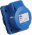 Розетка стац. скрытая ССИ-413 2Р+Е 16А 200-250В IP44 IEK