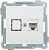 РК11-1-Б Розетка компьютерная RJ45 Cat6 BOLERO белый IEK