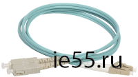 ITK Оптический (патч-корд), MM, 50/125 (OM3), LC/UPC-SC/UPC,(Duplex),1м