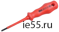 Отвертка шлицевая Profi 6.5х150мм 1000В IEK