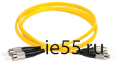 ITK Оптический патч-корд, SM, 9/125 (OS2), FC/UPC-FC/UPC,(Duplex),7м