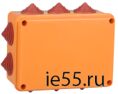Коробка расп. огн. ПС 150х110х70мм 2P 6мм2 IP55 10 вв. IEK