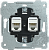 РК10-2-Б Розетка 2-ая компьютерная RJ45 Cat5e BOLERO IEK
