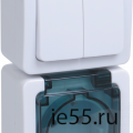 Электроустановочные изделия открытого монтажа IP44_IP54