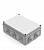 Коробка распаячная для наружного монтажа, 10 гермовводов, 190х140х70мм,  IP44 серая (CHIN 101003310