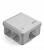 Коробка распаячная для наружнего монтажа с защелкивающейся крышкой, 6 гермовводов, 100х10 101003305