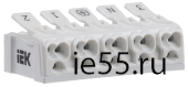 Клемма пружинная соединительная КСП5-3L+N+PE IEK