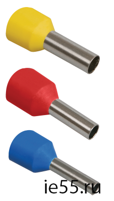 Наконечник-гильза Е10-12 10мм2 (слонов. кость, 20шт) ИЭК