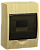 Корпус модульный пласт. навесной ЩРН-П-6 (сосна) IP41 IEK