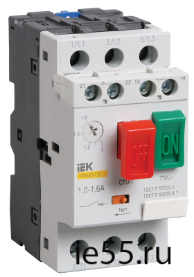 Пускатель ПРК32-10 In=10A Ir=6-10A Ue 660В ИЭК