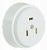 РПпл10-01-Ст Розетка разборная для плиты с з/к о/у 32А белая IEK