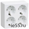 Электроустановочные изделия открытого монтажа IP20