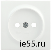 НР-1-0-ББ Накладка розетка без з/к BOLERO белый IEK