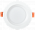 Светильник LED ДВО 1801 PRO белый круг 10Вт 3000K IP40 IEK