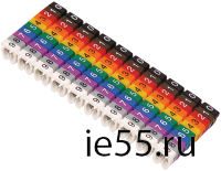 Маркер МКН-"A" желтый 2,5 мм2 (1000шт/упак) IEK