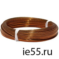 Провод термопарный KTK-7/0.2-KX AFA ХА (тип К), многожильный, оплетка из каптона