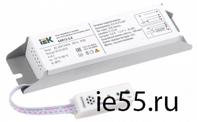 Блок аварийного питания БАП12-3,0 для LED IEK