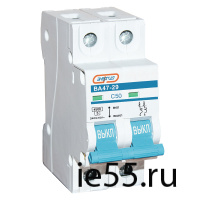 Автоматический выключатель ВА47-29 2P 50А (С) 4,5кА ЭНЕРГИЯ