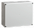 Коробка КМ41342 распаячная для о/п 240х195х90 мм IP55 (RAL7035, монт. плата, кабельные вводы 5 шт)