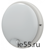 Светильник LED ДПО 4100Д 12Вт IP54 4000K круг бел. ИК ДД IEK