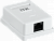 ITK Настенная инф. розетка RJ45, кат.5Е UTP, 1-порт