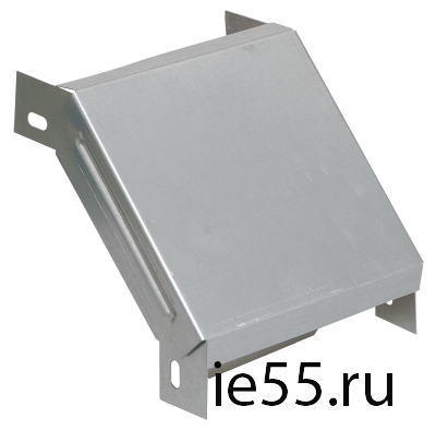 Поворот на 90 гр. вертикальный внешний 50х500 RAL 9010