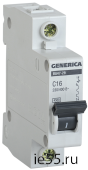 Автоматический выключатель ВА47-29 1Р 32А 4,5кА х-ка С GENERICA