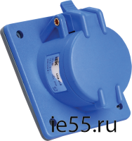 Розетка встраиваемая ССИ-413 16А-6ч/200-250В 2Р+PЕ IP44 MAGNUM ИЭК